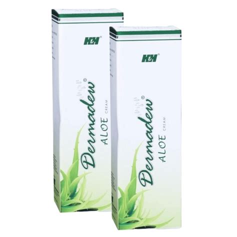 Dermadew Moisturising Face Aloe Cream - Pack Of 2 (50g) – KartWalk