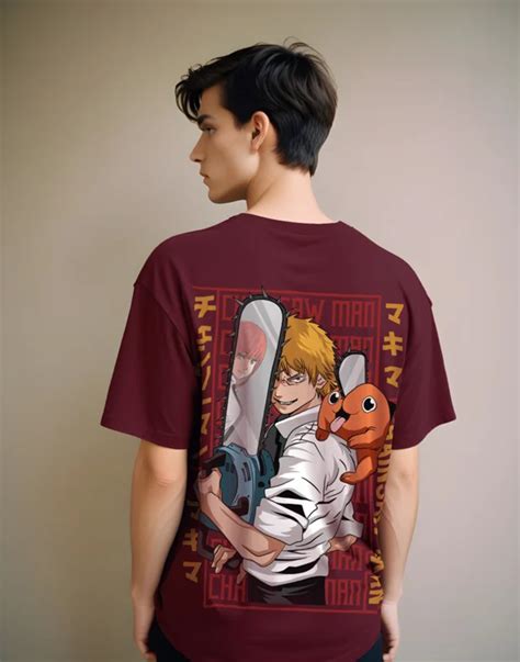 Denji Chainsaw Man Premium Heavy Oversized T-Shirt