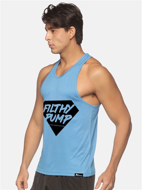 Ice Blue Filthy Pump Performance Stringer – Anax Aesthetics | Never ...