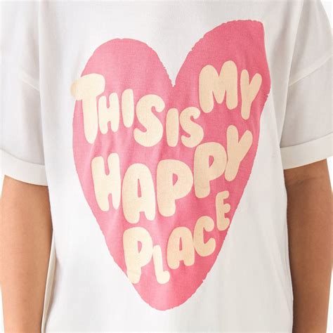 Buy Juniors Slogan Print T-shirt from Juniors at just INR 249.0 at Babyshop