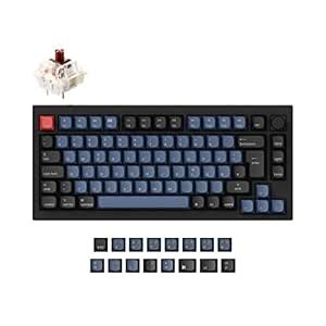 Amazon.in: Buy Keychron Q1 Knob RGB Wired Custom Mechanical Keyboard ...