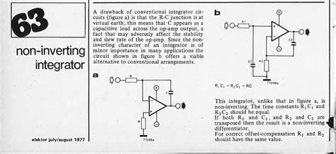 Image result for Example Integrator Circuit