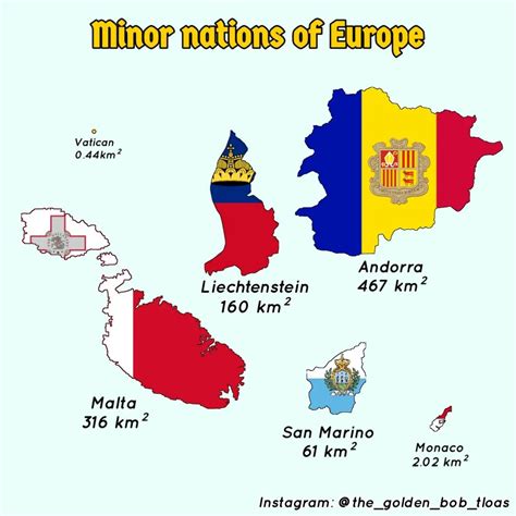 Nations Of Europe Map