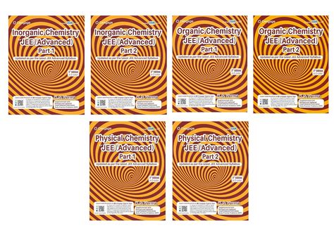 Chemistry Combo for JEE Advanced: Physical Chemistry (1 & 2) + Organic ...