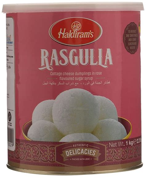 Haldiram's Nagpur Rasgulla, 1kg : Amazon.in: Grocery & Gourmet Foods