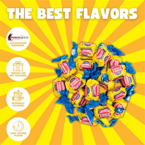 Buy Fun Sized Dubble Bubble Gum 5lbs - Bulk 5 Pound Bag of Individually ...