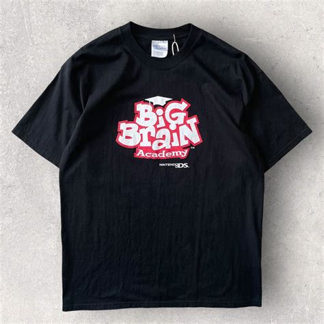 nintendo DS "big brain academy" t shirt 00s | focus