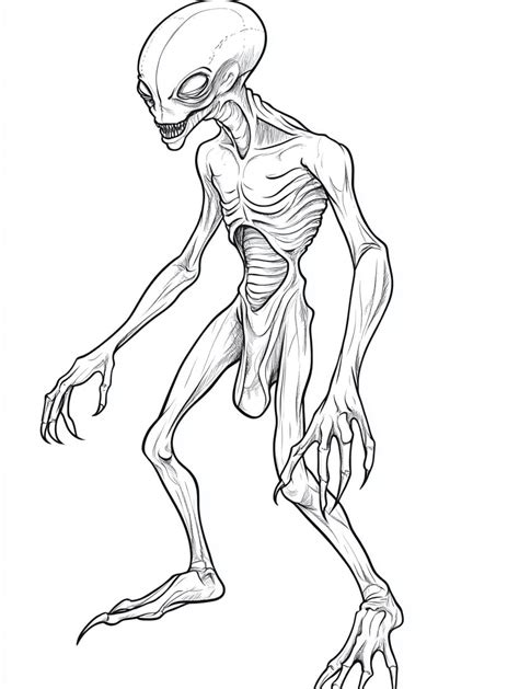 Image result for Alien Coloring Pages