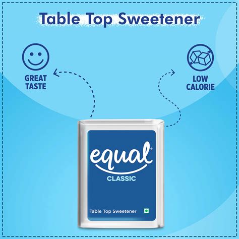 Buy EQUAL CLASSIC ZERO CALORIE SWEETENER SUGAR FREE CALORIE CONTROL 100 ...