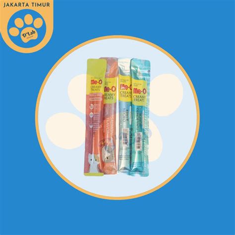 Jual Meo Creamy Treats Tuna Bonito, Salmon, Crab, Chicken Liver 15gr ...