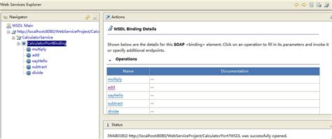 Java Web Service 的图像结果