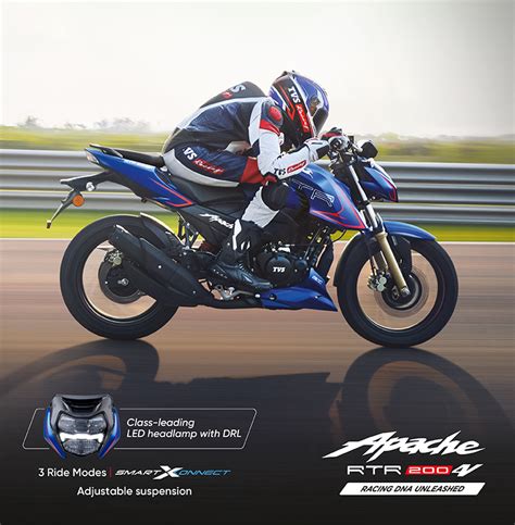 Book TVS Apache RTR Test Ride Online