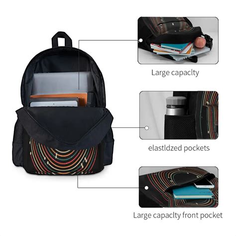 Vinyl Music Metro Record Map Backpacks for Men and Women – CRAZE