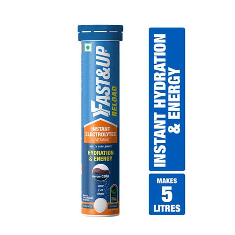 Buy FAST&UP RELOAD HYDRATION WITH ELECTROLYTES - EFFERVESCENT TABLETS ...