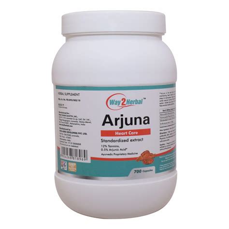 Way2herbal Arjuna Capsule (700 Count Pack Of 1) : Amazon.in: Health ...