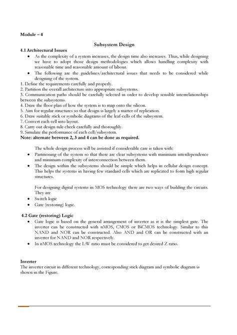 Module 4 VLSI - Designing Combinational Logic Gates in MOS and CMOS ...