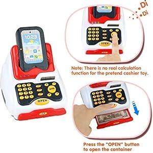 Buy Famous Quality Toy Cash Register for Kids with Checkout Scanner ...