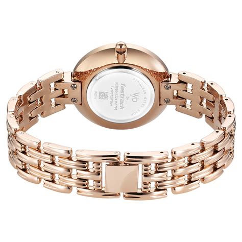 Buy Online Vyb Eclipse By Fastrack Quartz Analog Mother Of Pearl Dial ...