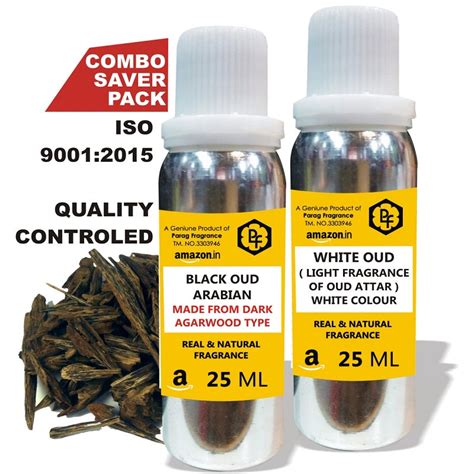 Black Oud & White Oud Perfume – Premium 25ml Combo – Parag Fragrances ...