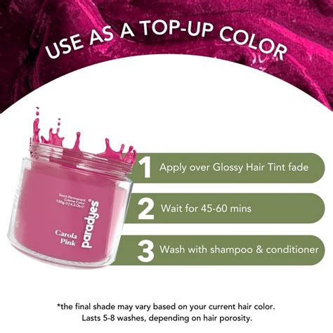 Buy Carola Pink Hair Color Jar Online – Paradyes