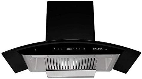 Faber90cm 6 way Silent Suction,1250m3/hr, Autoclean Chimney, 12Yr ...