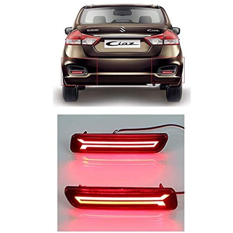 Autoflame Rear Bumper Light/Rear Reflector LED Brake Light (Matrix ...
