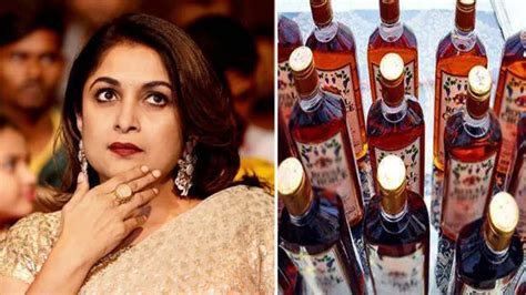 100 liquor bottles seized from actress Ramya Krishna's car - INDIA ...