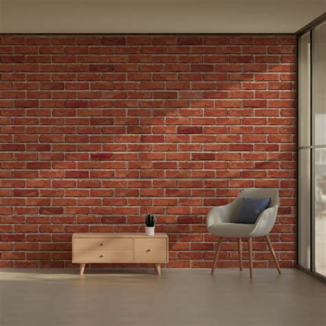 Classic Red Brick Wallpaper Roll - Magicdecor®