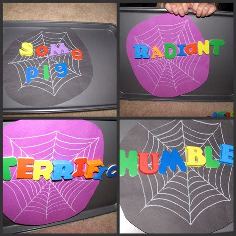 Charlotte's Web Theme, Just in Time for the County Fair | Making words, Spider webs and Spider