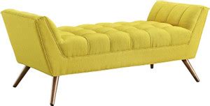 Artistic Interior Crafts Upholstered Velvet Bench, Midnight Blue Solid ...