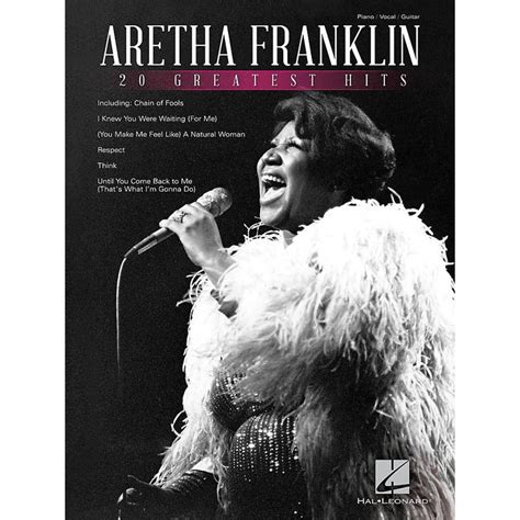 Hal Leonard Aretha Franklin 20 Greatest Hits in 2021 | Aretha franklin ...