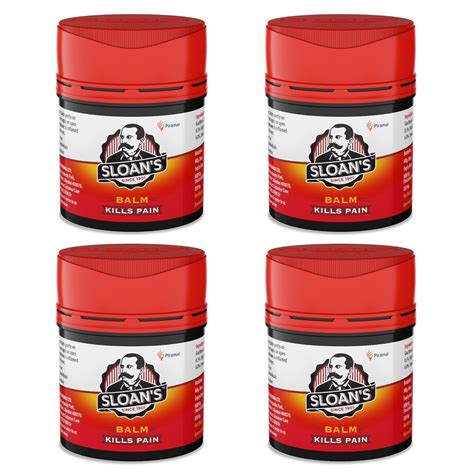 Sloan's Balm Pain Relief with 5 Herbal Oils & Capsicum Extract
