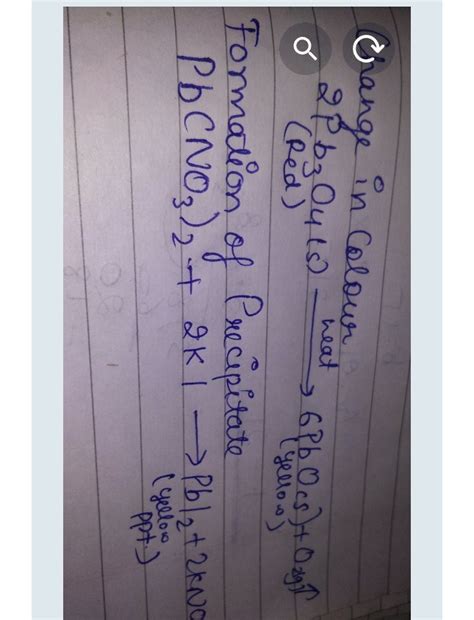 Write balanced chemical equation for the following changes with an ...