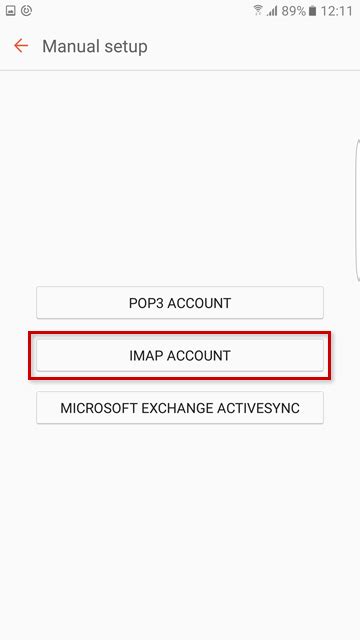 Image result for Android Email Setup NHS
