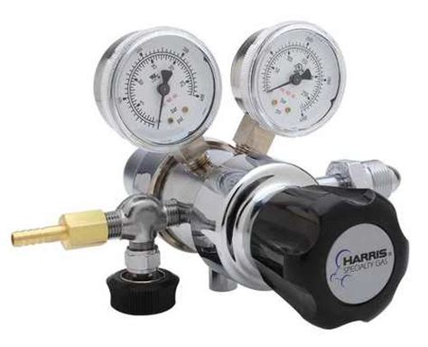 Buy HARRIS KH1027 Specialty Gas Regulator, Two Stage, CGA-580, 0 to 250 ...