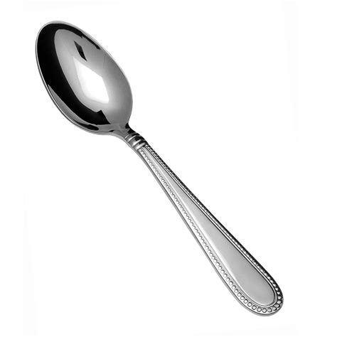 Buy Fortessa Caviar 18/10 Stainless Steel Flatware Table Spoon, Set of ...