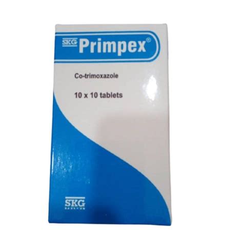 Primpex Tablets - Co-trimoxazole 80mg/400mg, 10 Tablets - Asset Pharmacy