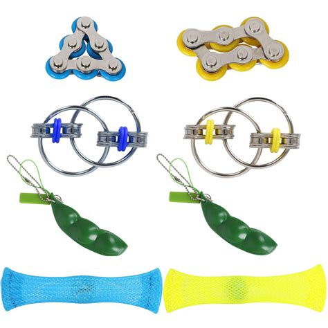 Hotgod Fidget Toy Set Six Roller Chain Fidget Key Flippy | Desertcart INDIA