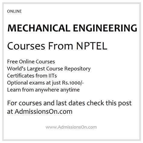 NPTEL Mechanical Engineering 的图像结果