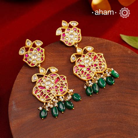 Silver Earrings – aham jewellery | handcrafted silver jewellery