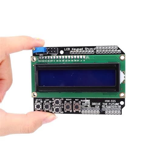 16x2 LCD Keypad Shield Arduino LCD Keypad 1602 LCD – REES52