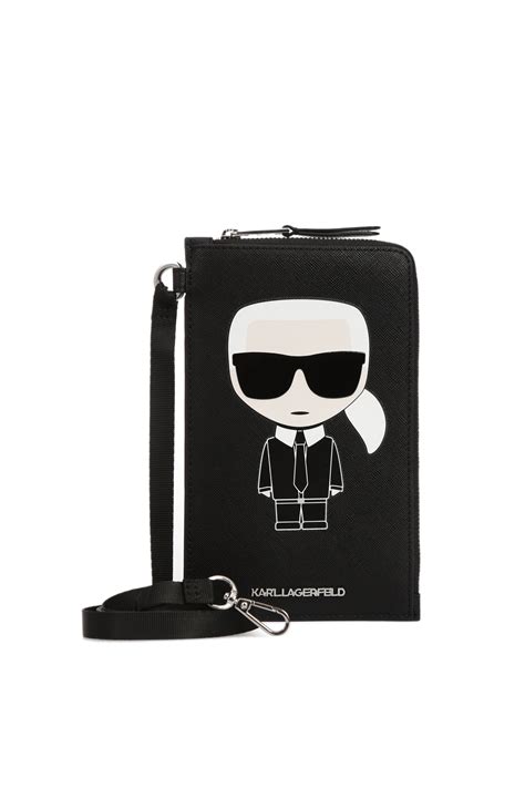 Черный чехол для телефона Karl Lagerfeld 592199.805915;990 — Ultrashop