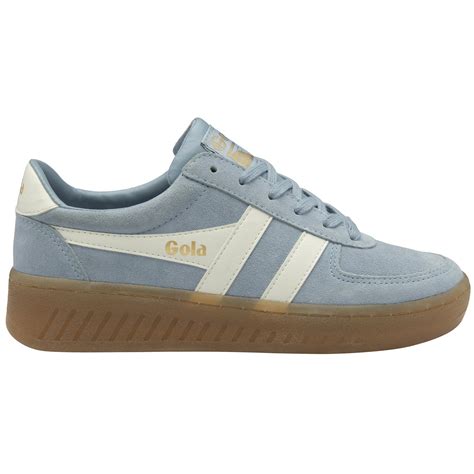 Buy Gola women's Grandslam Suede sneakers in air/white online at gola