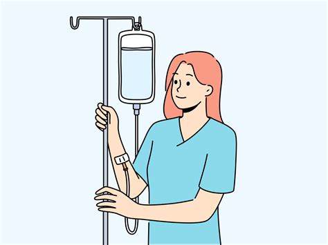 Intravenous Drip Cartoon