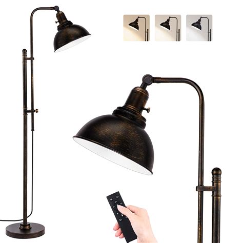 Industrial Floor Lamps Studio Industrial Style Design Wall Lamp Black