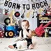 Festiko Born To Rock Party Decorations Banner - Musical Instruments ...