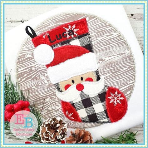 Image result for Applique Stocking Patterns