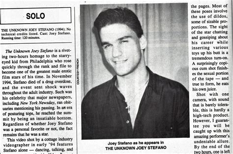 MANSHOTS / 1996 / April / Joey Stefano / Steve Maverick / Joe Simmons ...