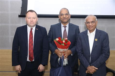 Shri Viraj Singh, Addl. Secretary, MEA-GOI visited NFSU recently ...