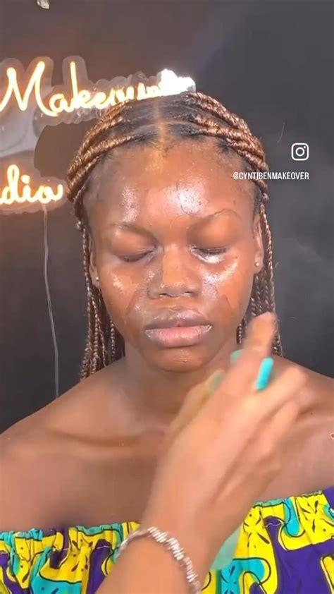 Dark Skin Makeup Tutorial 的图像结果